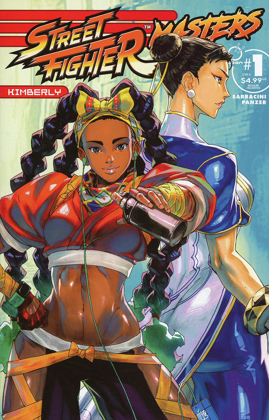 Street Fighter Masters Kimberly #1 (One Shot) Cover D Incentive David Liu Variant Cover