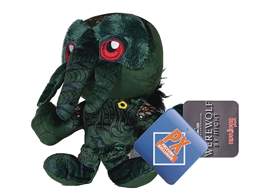 Marvel Werewolf By Night Man-Thing Previews Exclusive 8-Inch Kuricha Plush
