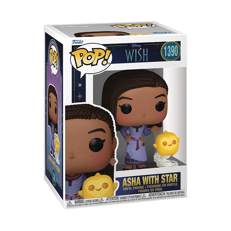 POP Disney Wish Asha And Star Vinyl Figure
