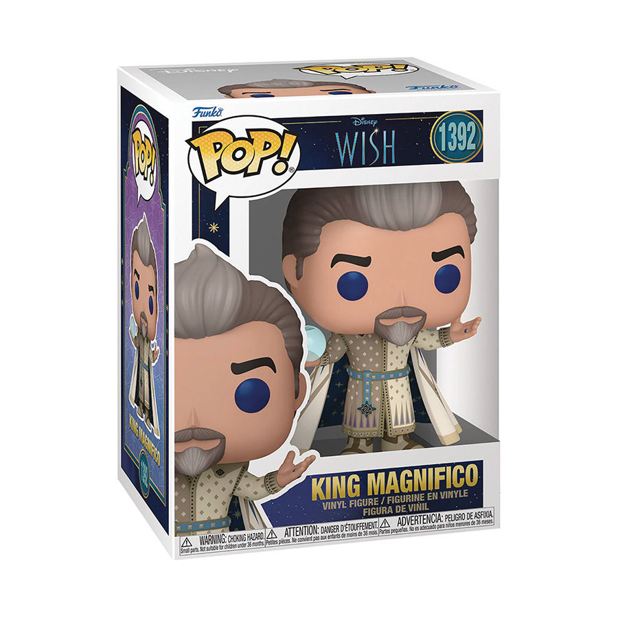 POP Disney Wish King Magnifico Vinyl Figure