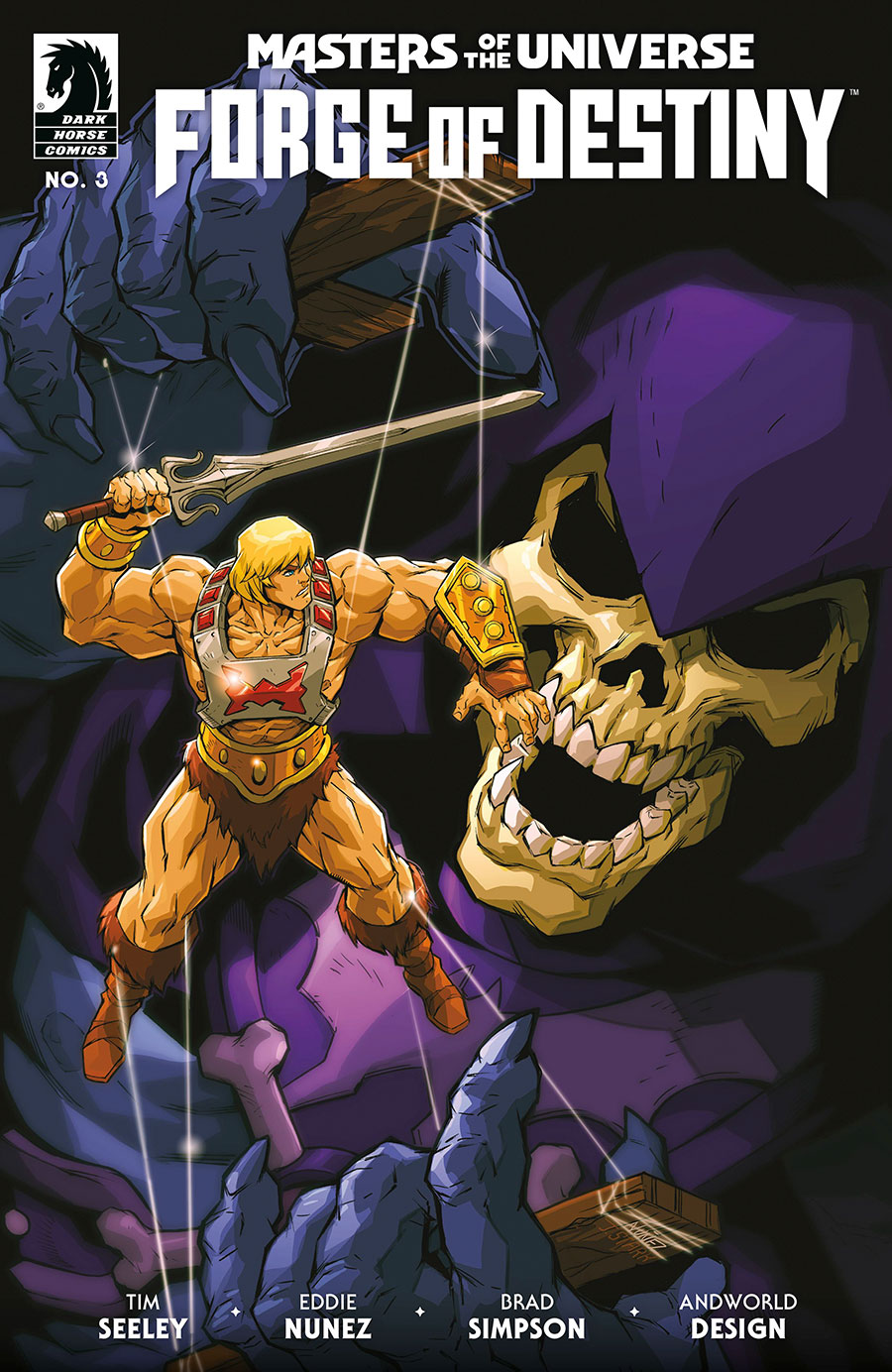 Masters Of The Universe Forge Of Destiny #3 Cover A Regular Eddie Nunez Cover