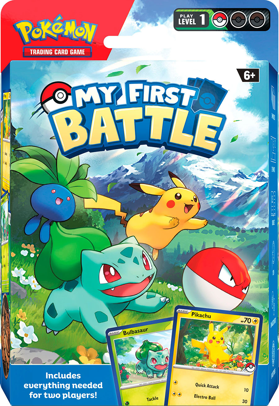Pokemon My First Battle Display