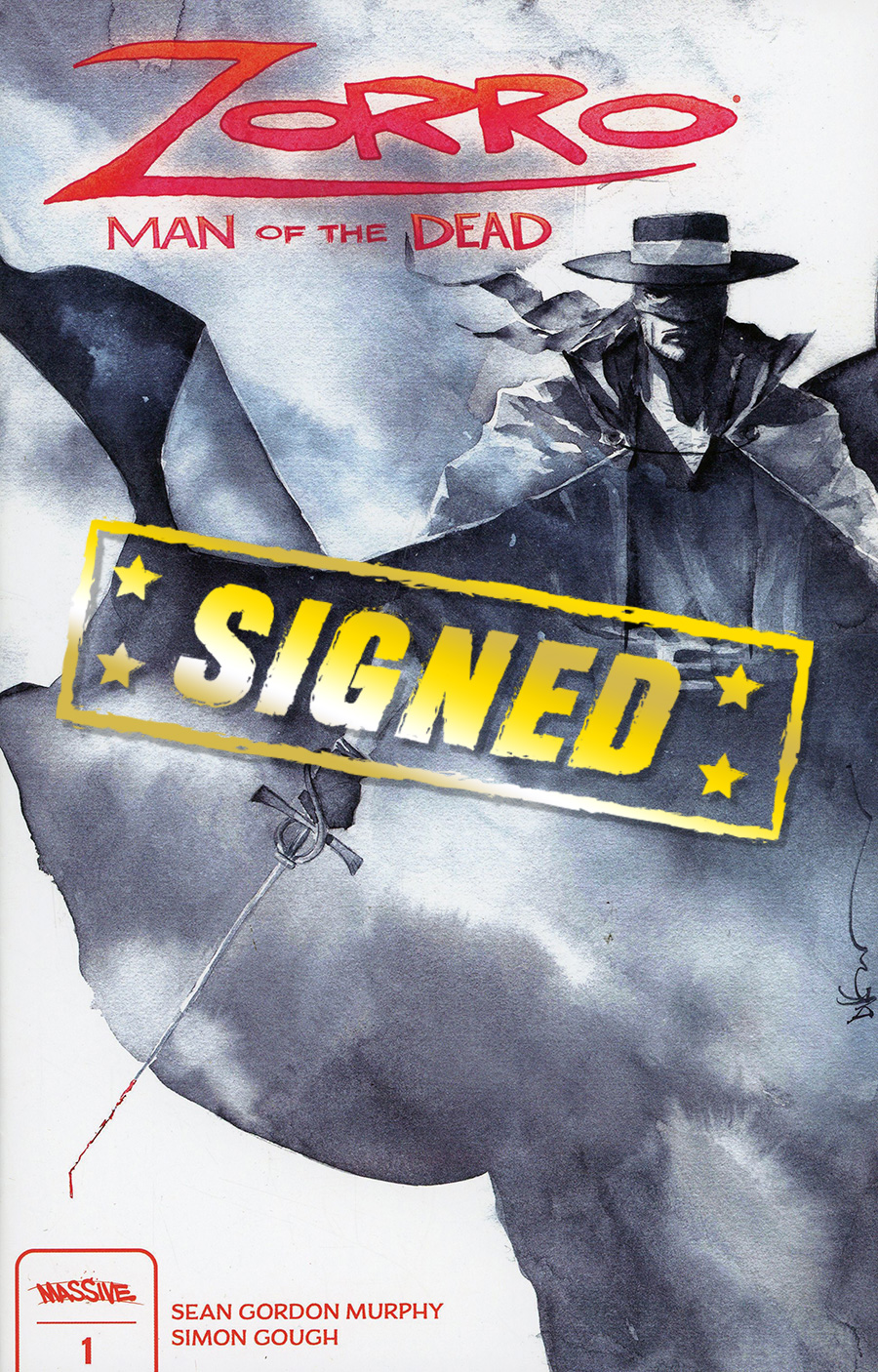 Zorro Man Of The Dead #1 Cover T Incentive Dustin Nguyen Variant Cover Signed By Sean Gordon Murphy