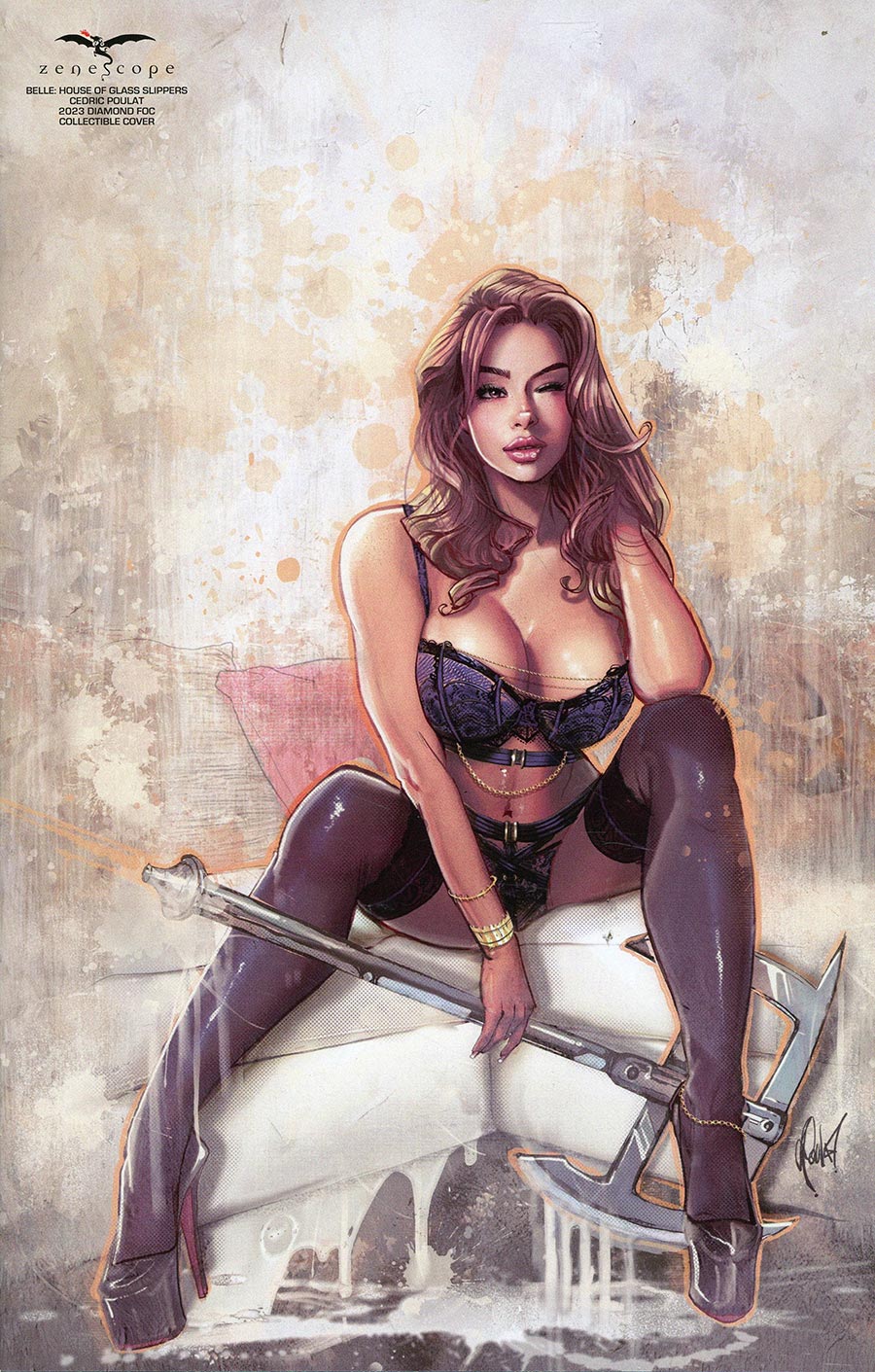 Grimm Fairy Tales Presents Belle House Of Glass Slippers #1 (One Shot) Cover E Incentive Cedric Poulat Variant Cover