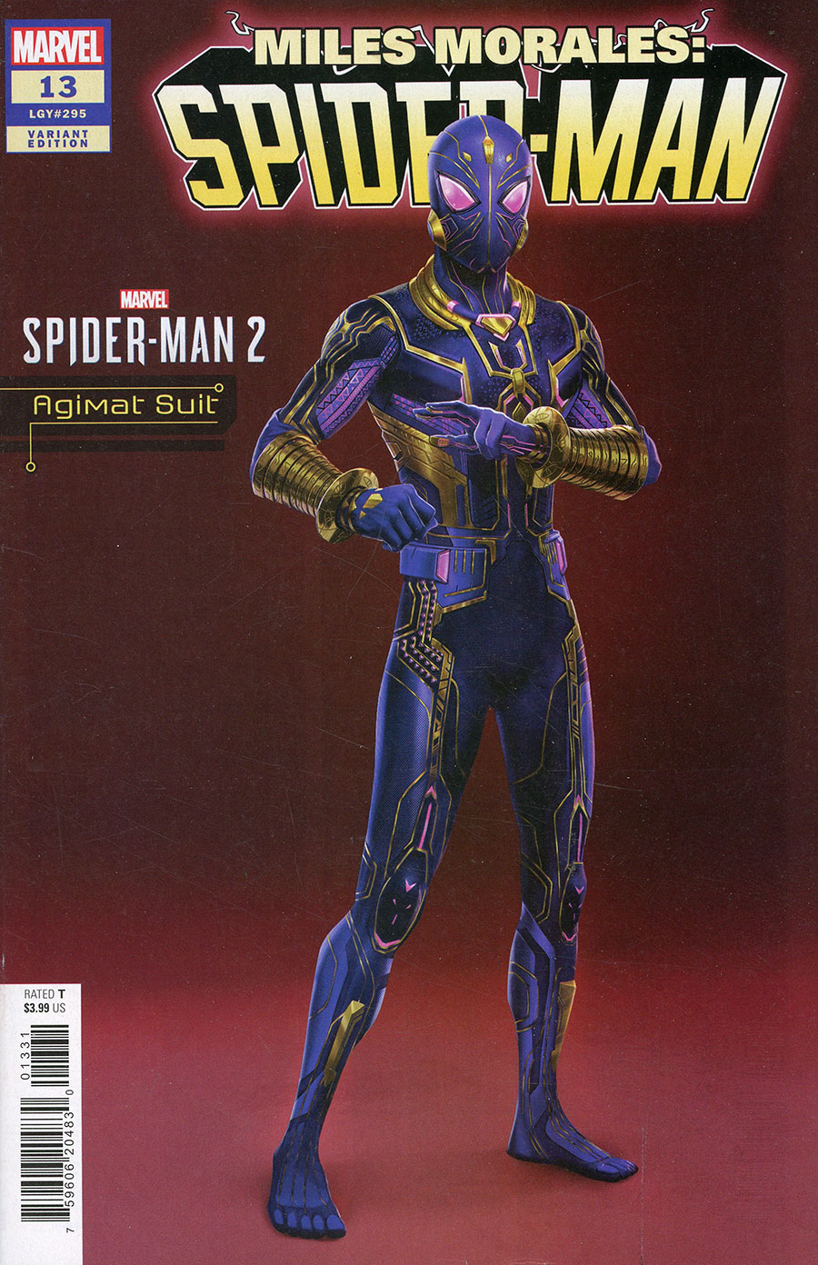 Miles Morales Spider-Man Vol 2 #13 Cover C Variant Marvels Spider-Man 2 Video Game Agimat Suit Cover (Gang War Tie-In)