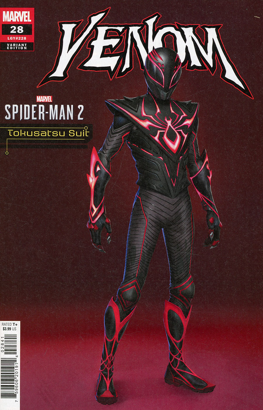 Venom Vol 5 #28 Cover D Variant Marvels Spider-Man 2 Video Game Tokusatsu Suit Cover