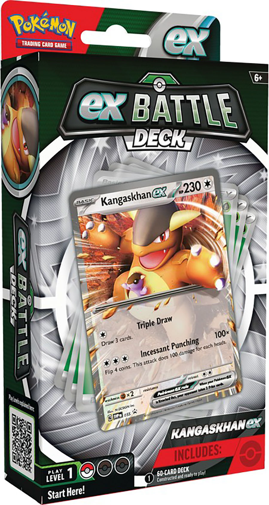 Pokemon Kangaskhan Greninja EX Battle Deck (Filled Randomly)