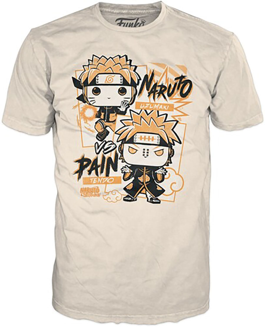 Boxed Tee Naruto - Naruto vs Pain T-Shirt Large
