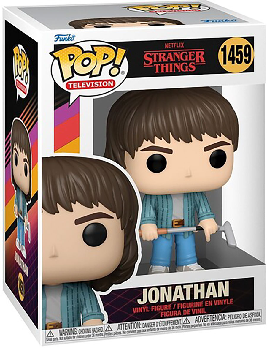 POP Television Stranger Things Season 04 Jonathan With Golf Club Vinyl Figure