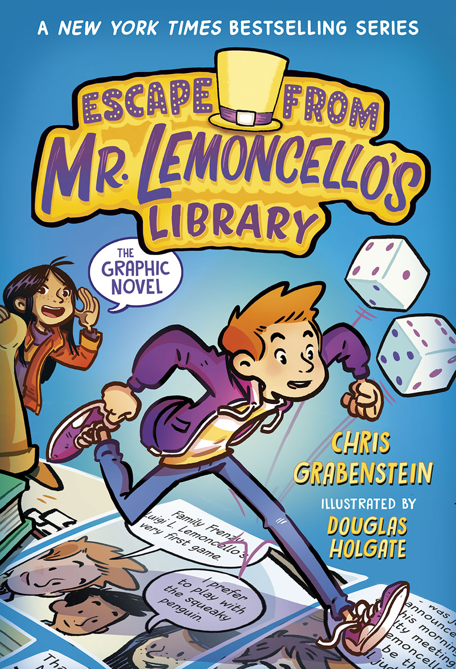 Escape From Mr Lemoncellos Library The Graphic Novel HC