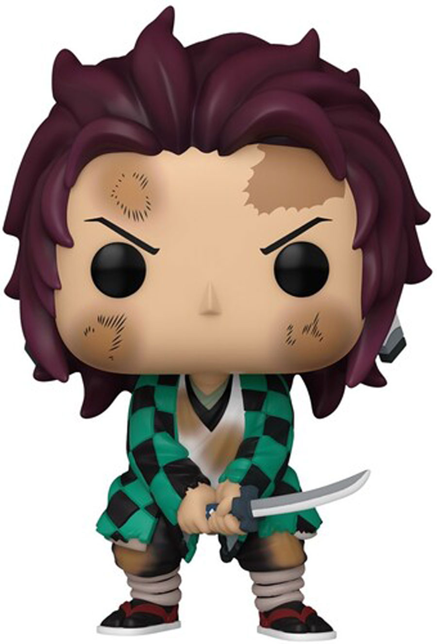 POP Animation Demon Slayer Kimetsu No Yaiba Tanjiro (Training) Vinyl Figure