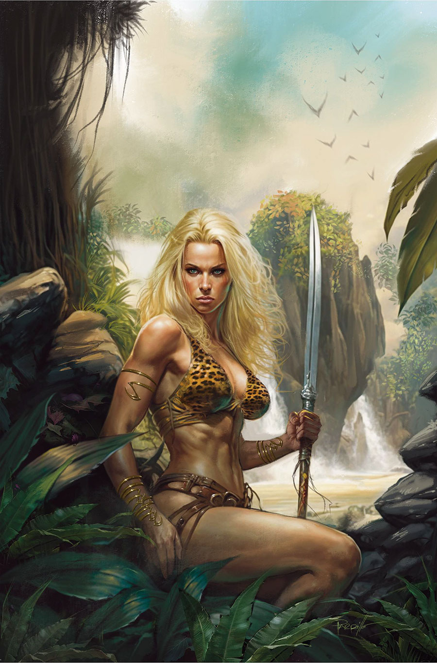 Sheena Queen Of The Jungle Vol 2 #3 Cover L Incentive Lucio Parrillo Virgin Cover