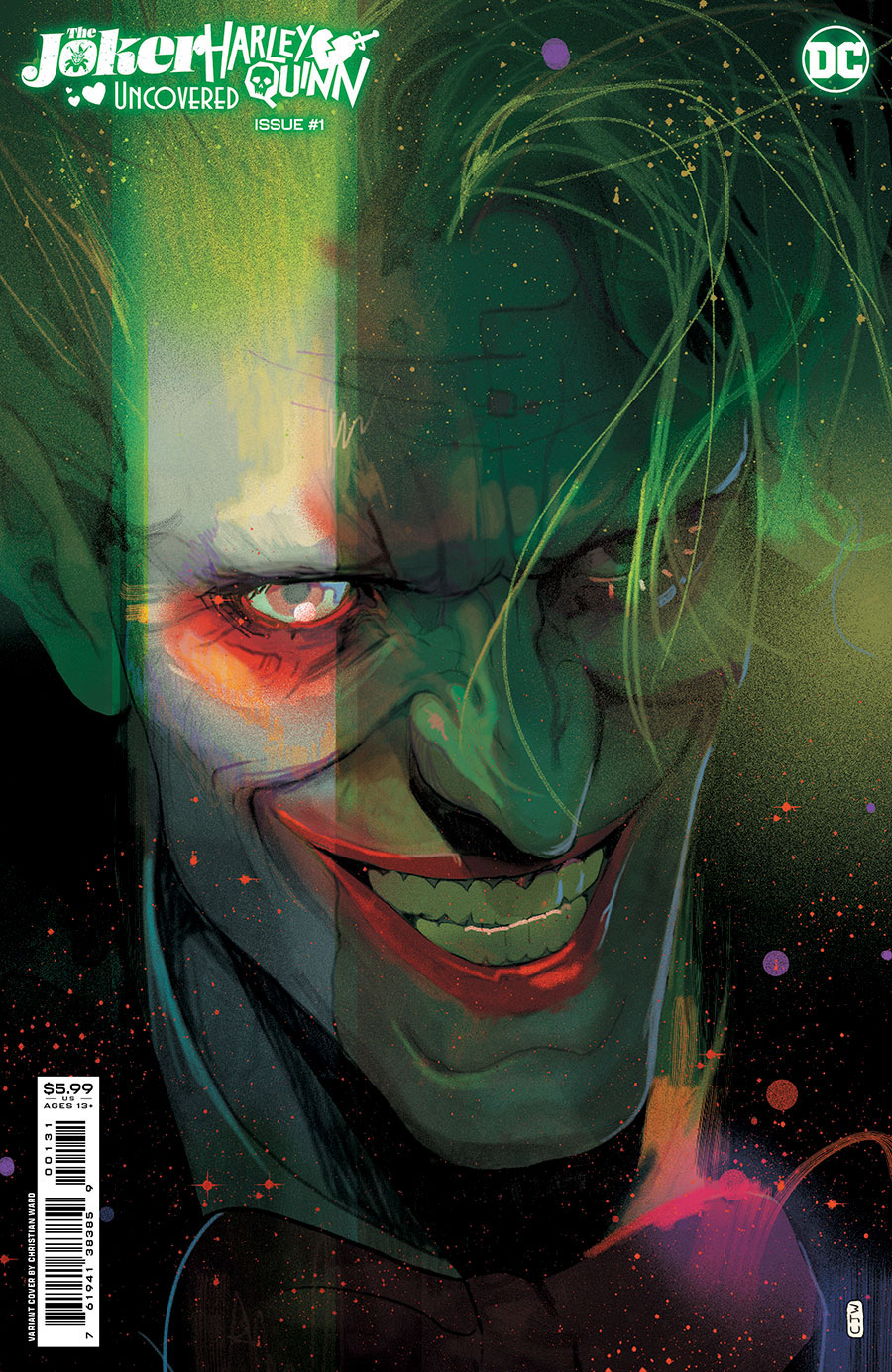 Joker Harley Quinn Uncovered #1 (One Shot) Cover C Variant Christian Ward Cover