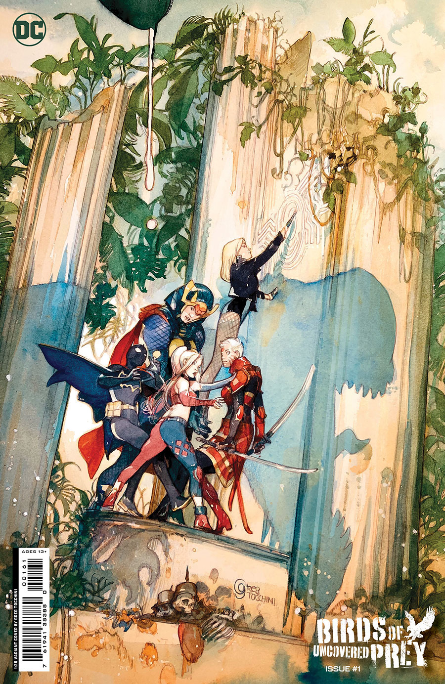 Birds Of Prey Uncovered #1 (One Shot) Cover F Incentive Greg Tocchini Variant Cover