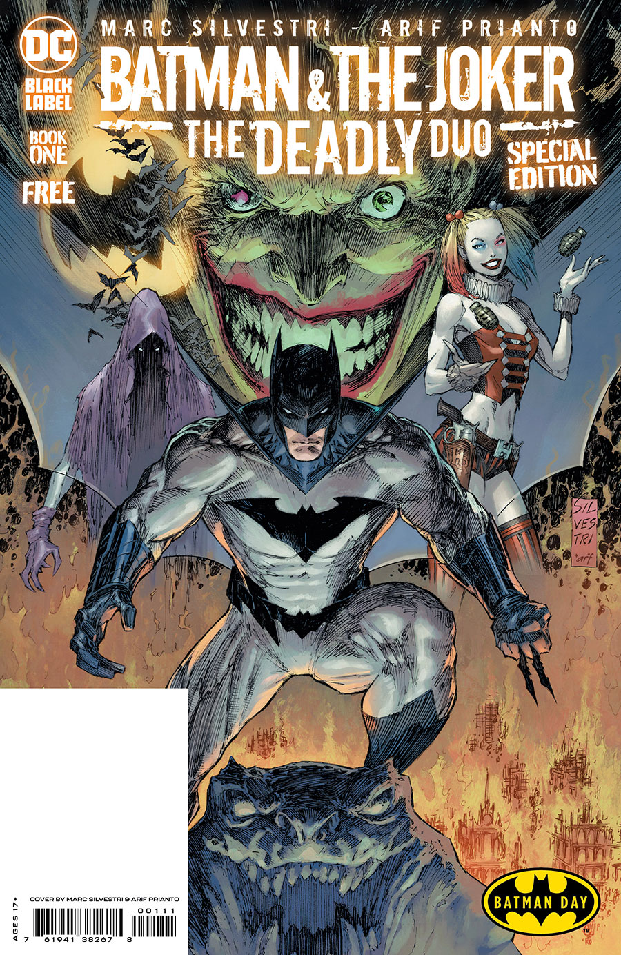 Batman & The Joker The Deadly Duo #1 Cover I Batman Day 2023 Special Edition