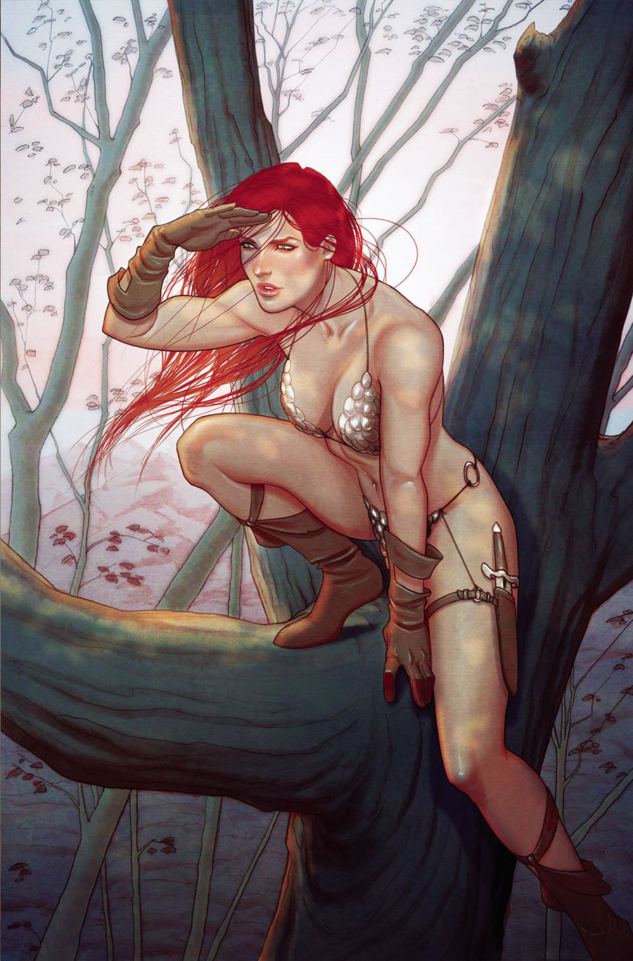 Red Sonja Vol 10 #5 Cover R Incentive Jenny Frison Virgin Cover