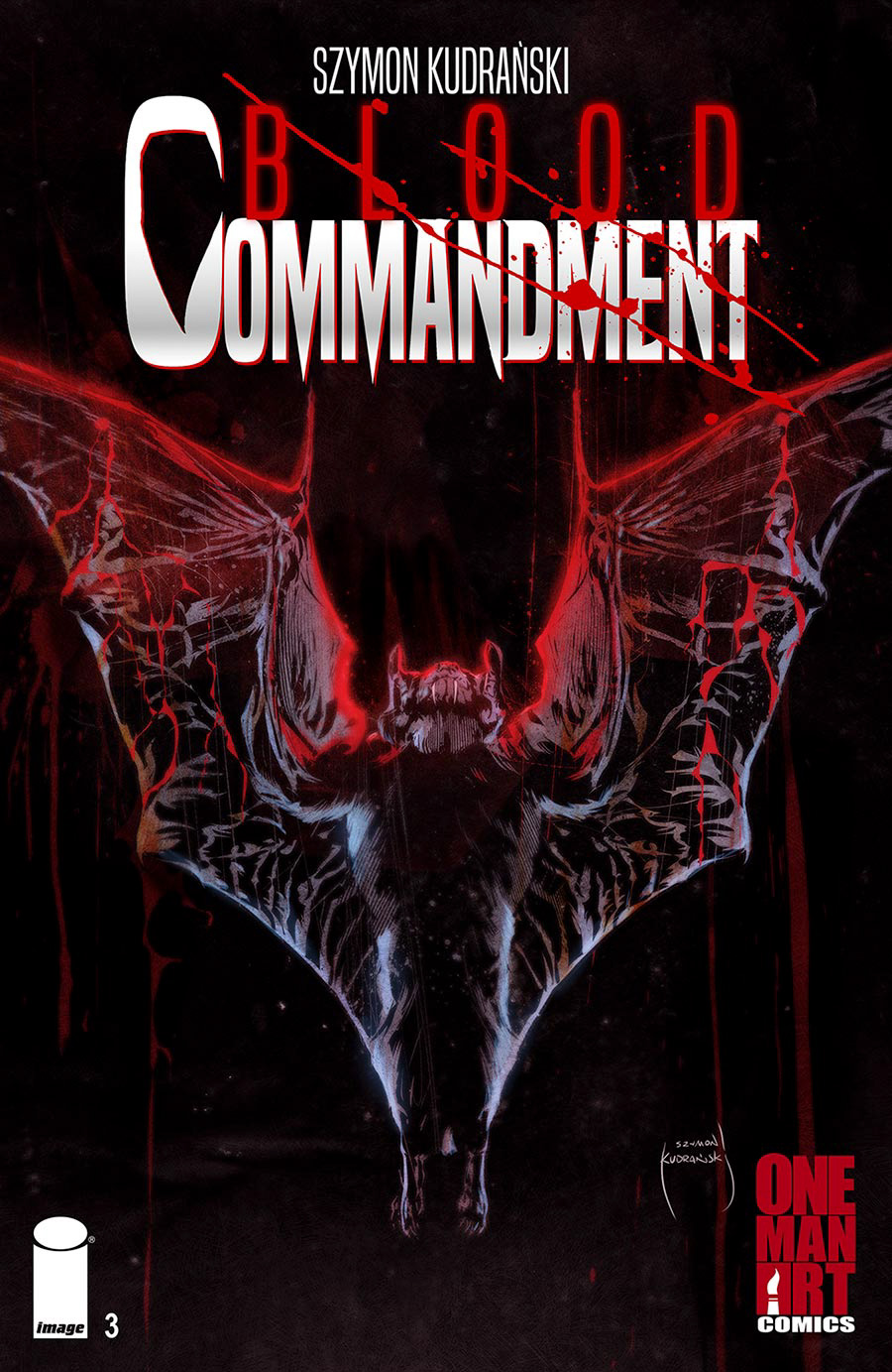 Blood Commandment #3 Cover A Regular Szymon Kudranski Cover