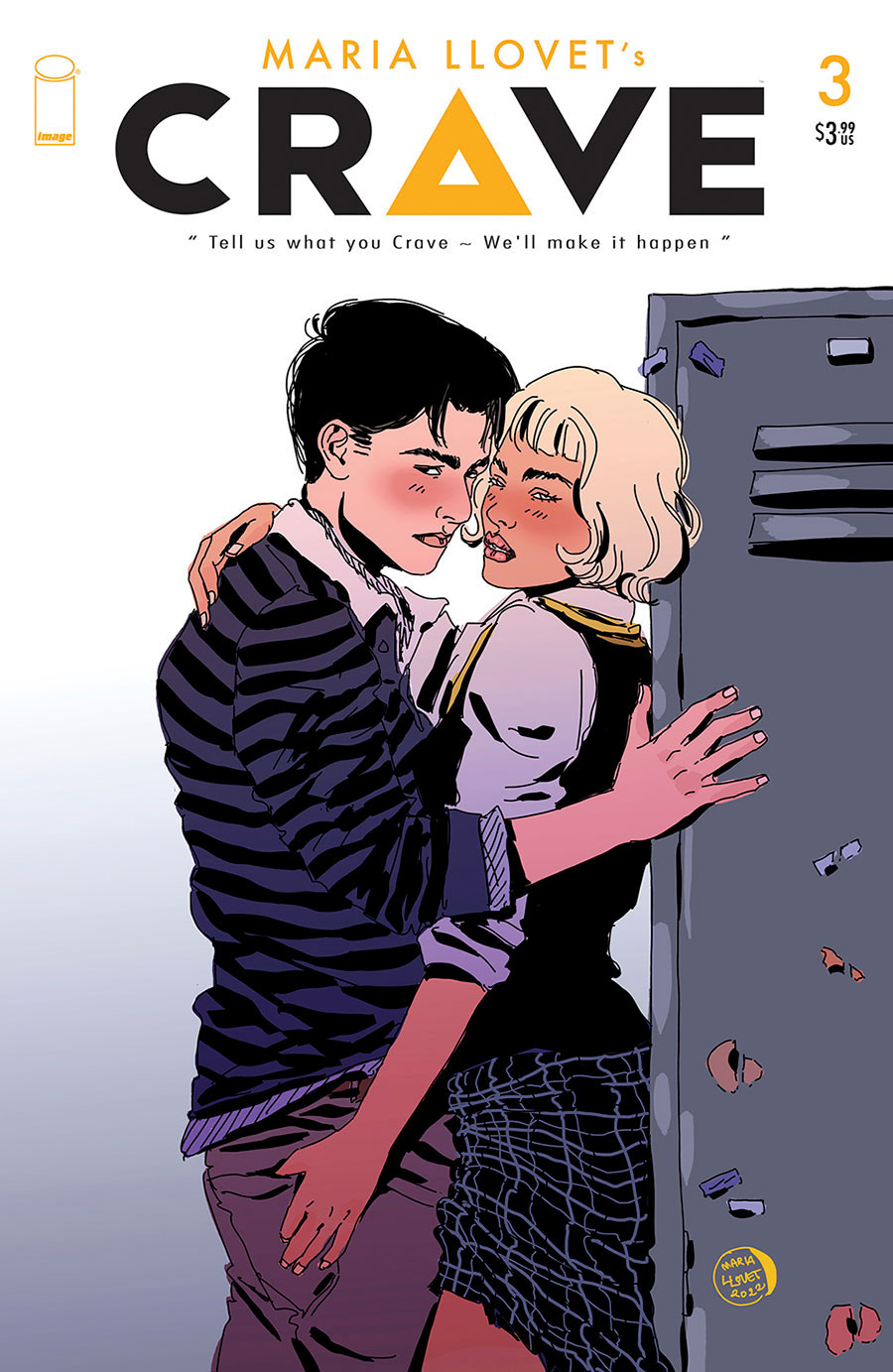 Crave #3 Cover C Variant Maria Llovet Locker Cover