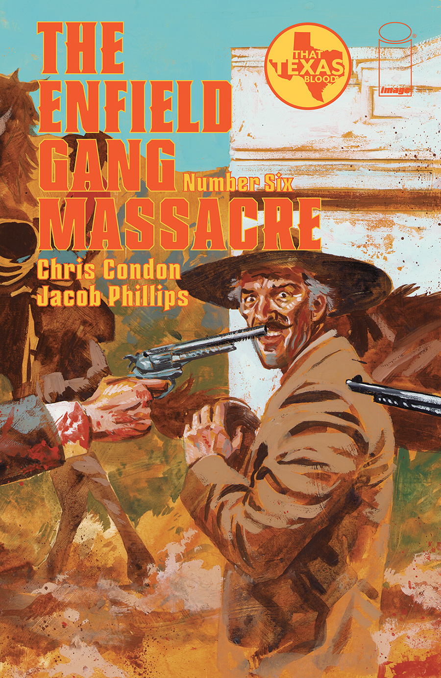 Enfield Gang Massacre #6 Cover A Regular Jacob Phillips Cover