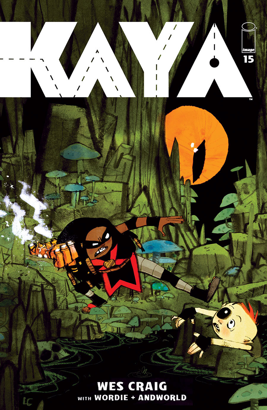 Kaya #15 Cover B Variant Lee Gatlin Cover