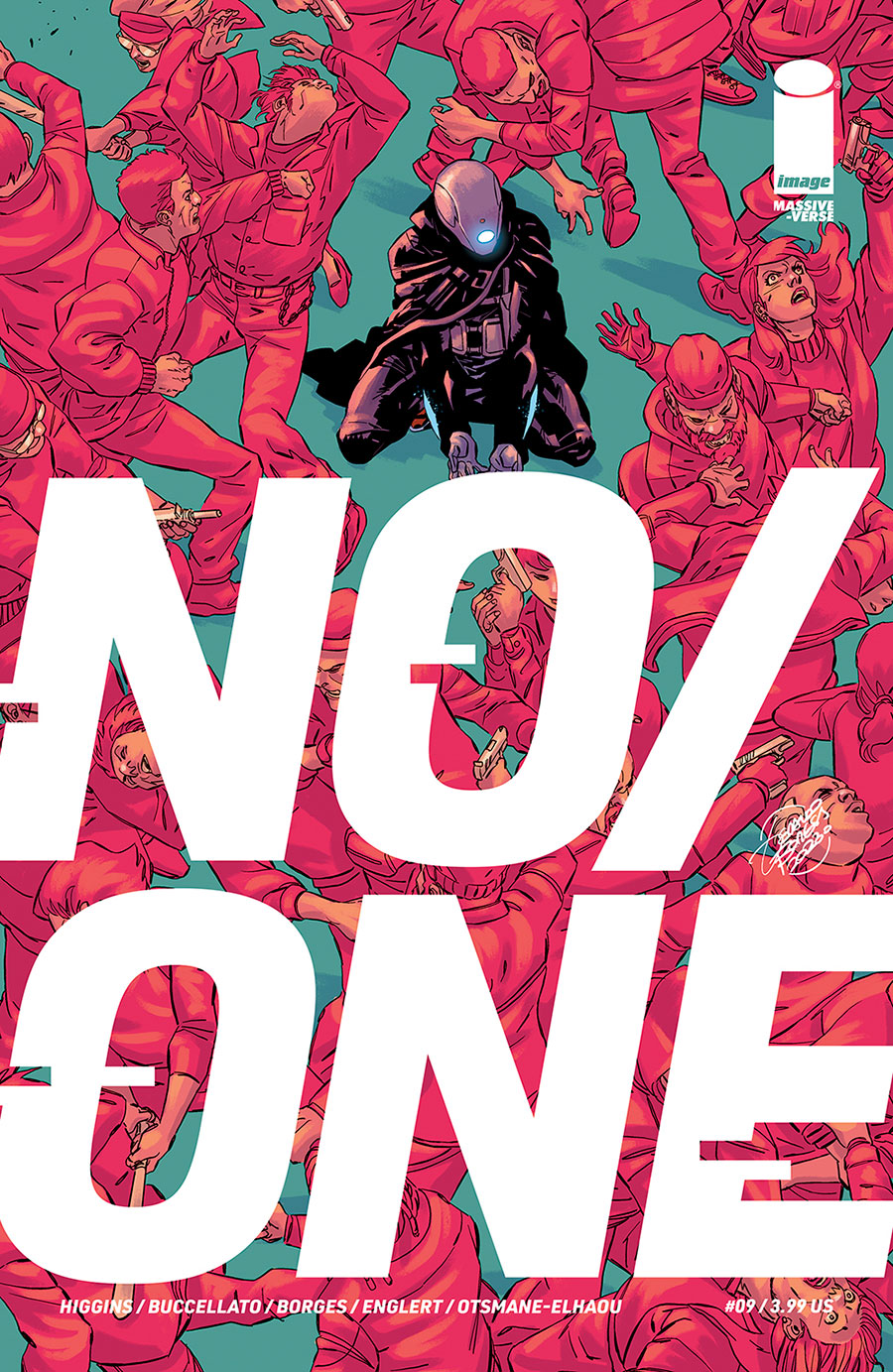 No One #9 Cover A Regular Geraldo Borges Cover