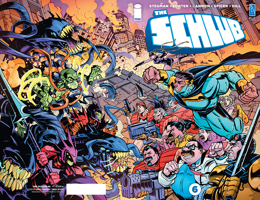 Schlub #6 Cover A Regular Tyrell Cannon Wraparound Cover