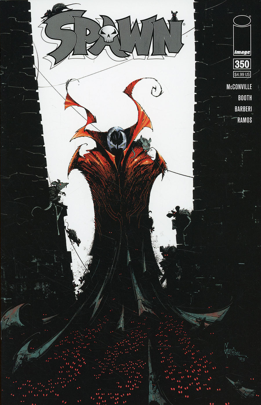 Spawn #350 Cover E Variant Jonathan Glapion Cover