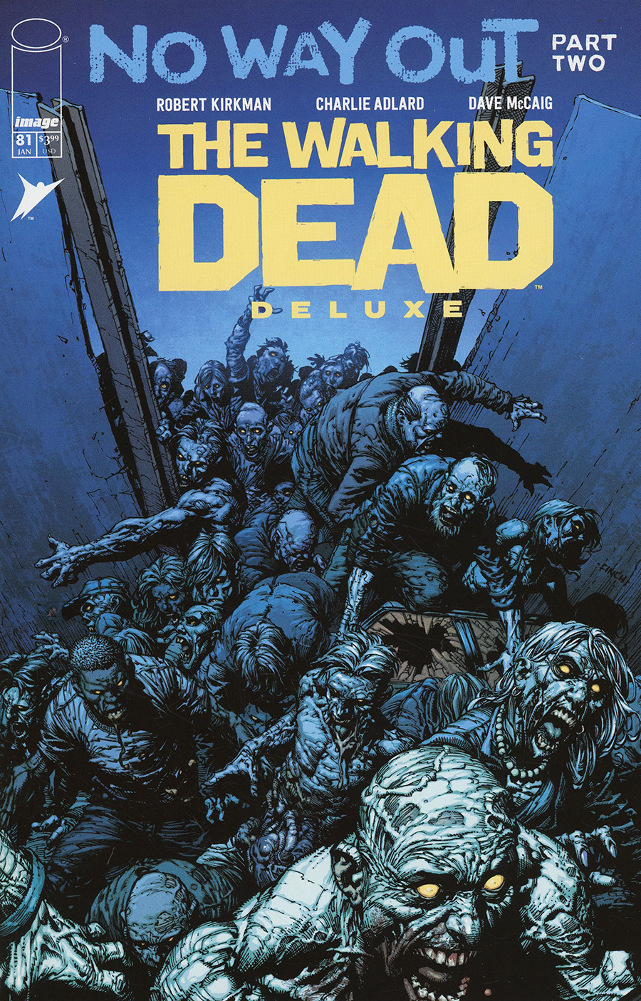Walking Dead Deluxe #81 Cover A Regular David Finch & Dave McCaig Cover