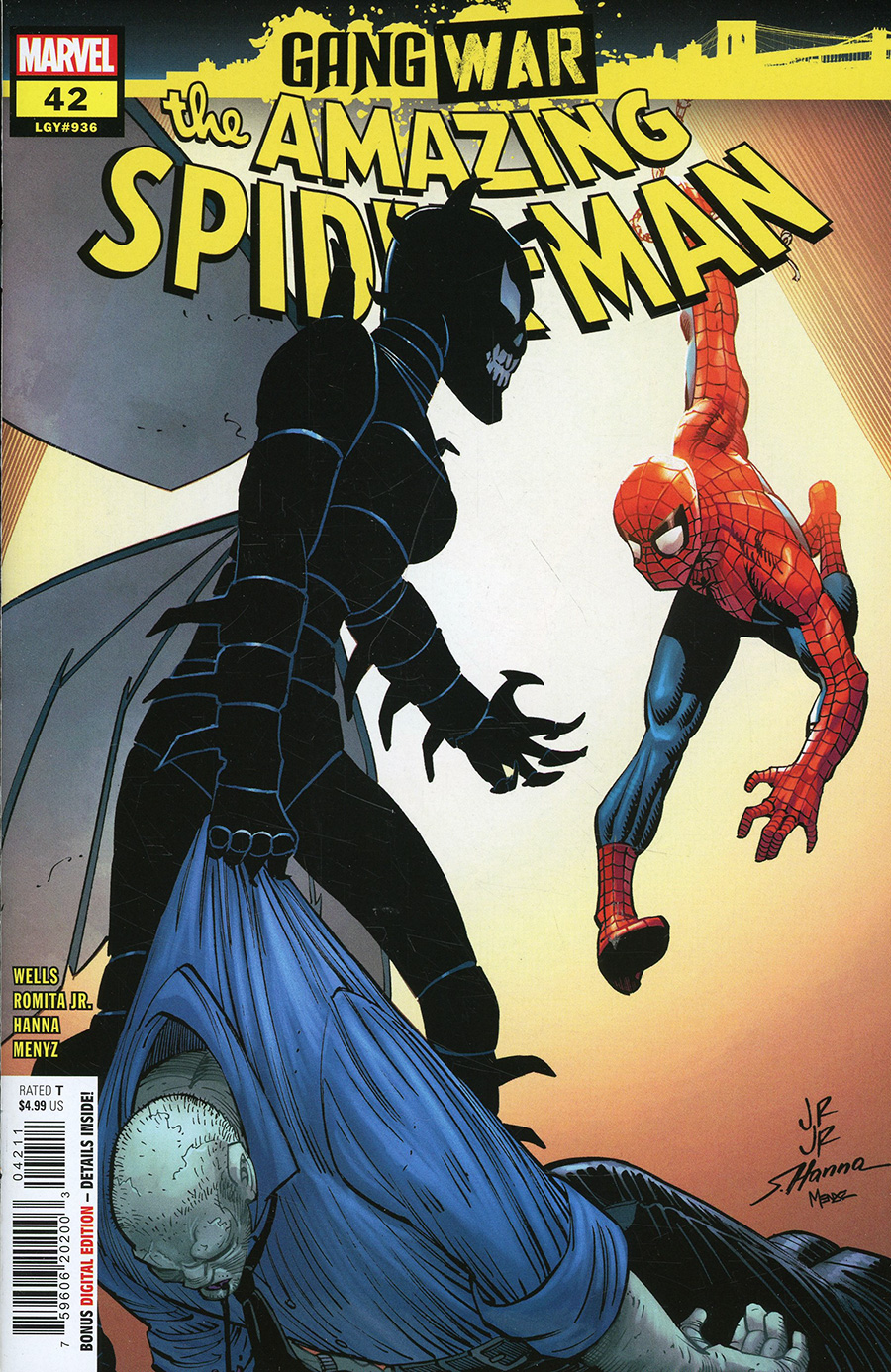 Amazing Spider-Man Vol 6 #42 Cover A Regular John Romita Jr Cover (Gang War Tie-In)