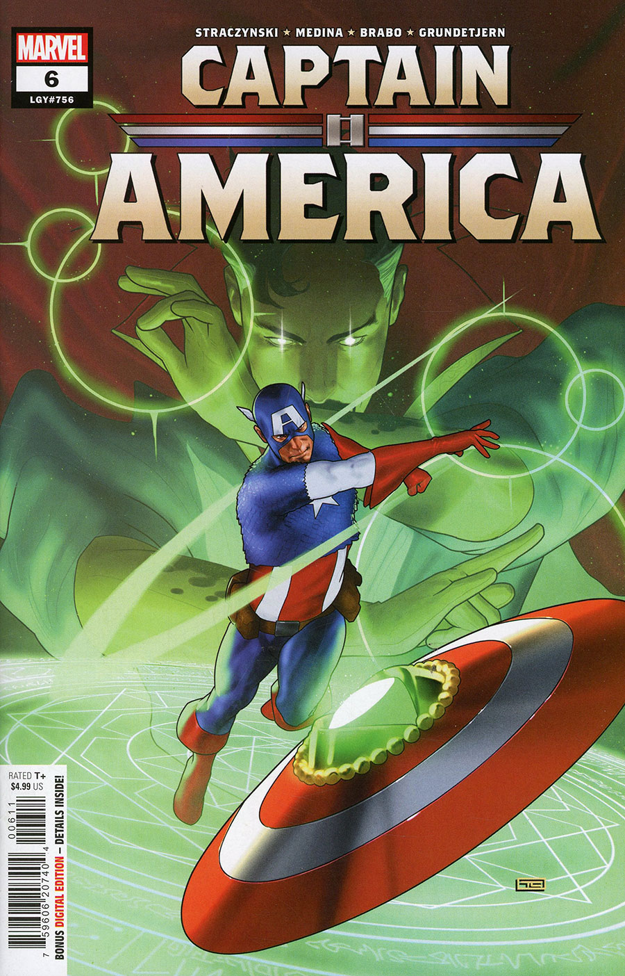 Captain America Vol 10 #6 Cover A Regular Taurin Clarke Cover