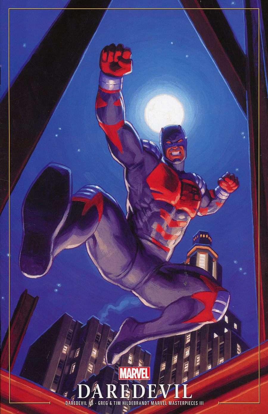 Daredevil Vol 8 #5 Cover C Variant Greg Hildebrandt & Tim Hildebrandt Marvel Masterpieces III Daredevil Cover