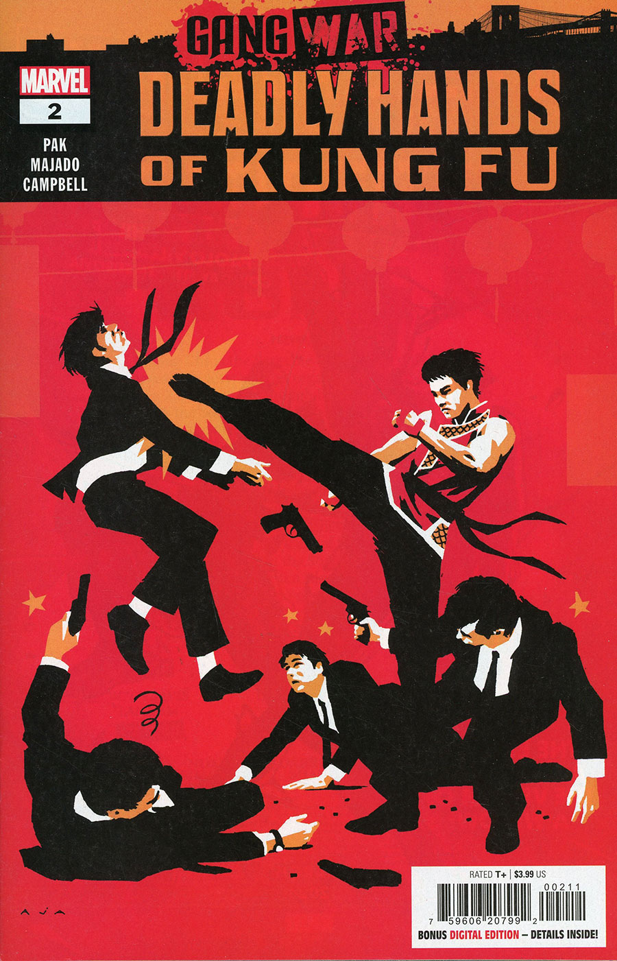 Deadly Hands Of Kung Fu Gang War #2 Cover A Regular David Aja Cover (Gang War Tie-In)