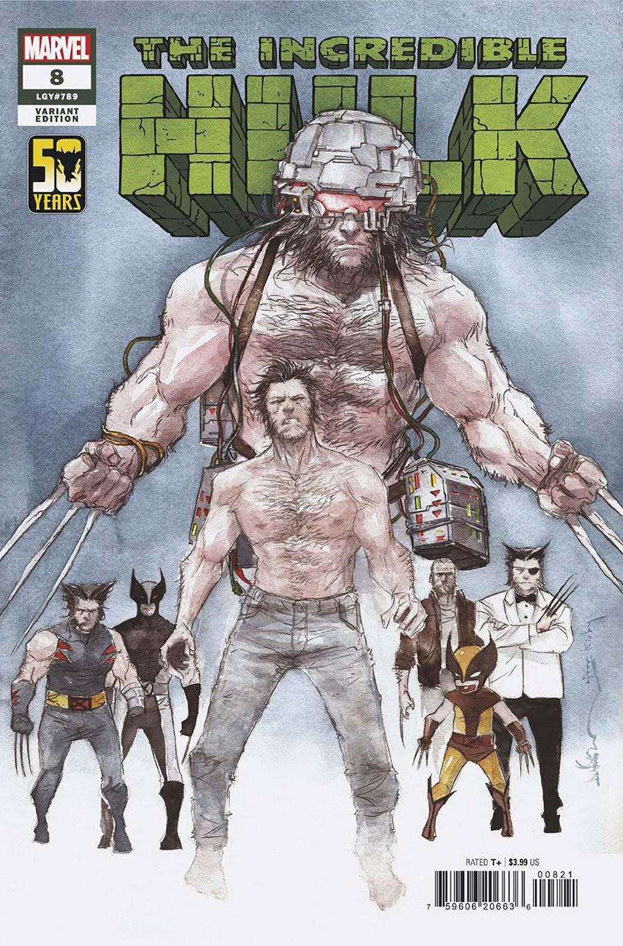 Incredible Hulk Vol 5 #8 Cover B Variant Dustin Nguyen Wolverine Wolverine Wolverine Cover