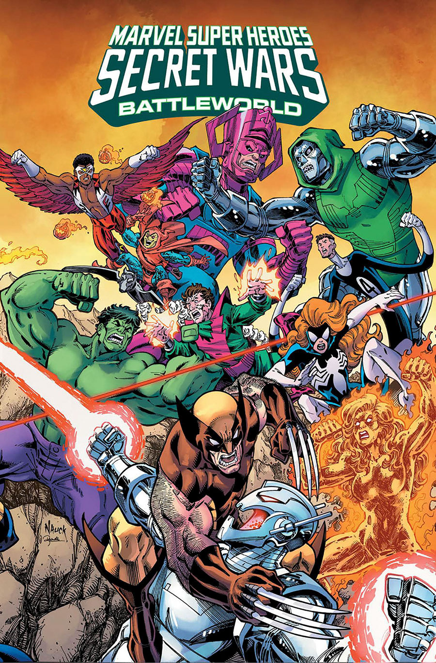 Marvel Super Heroes Secret Wars Battleworld #3 Cover B Variant Todd Nauck Connecting Cover