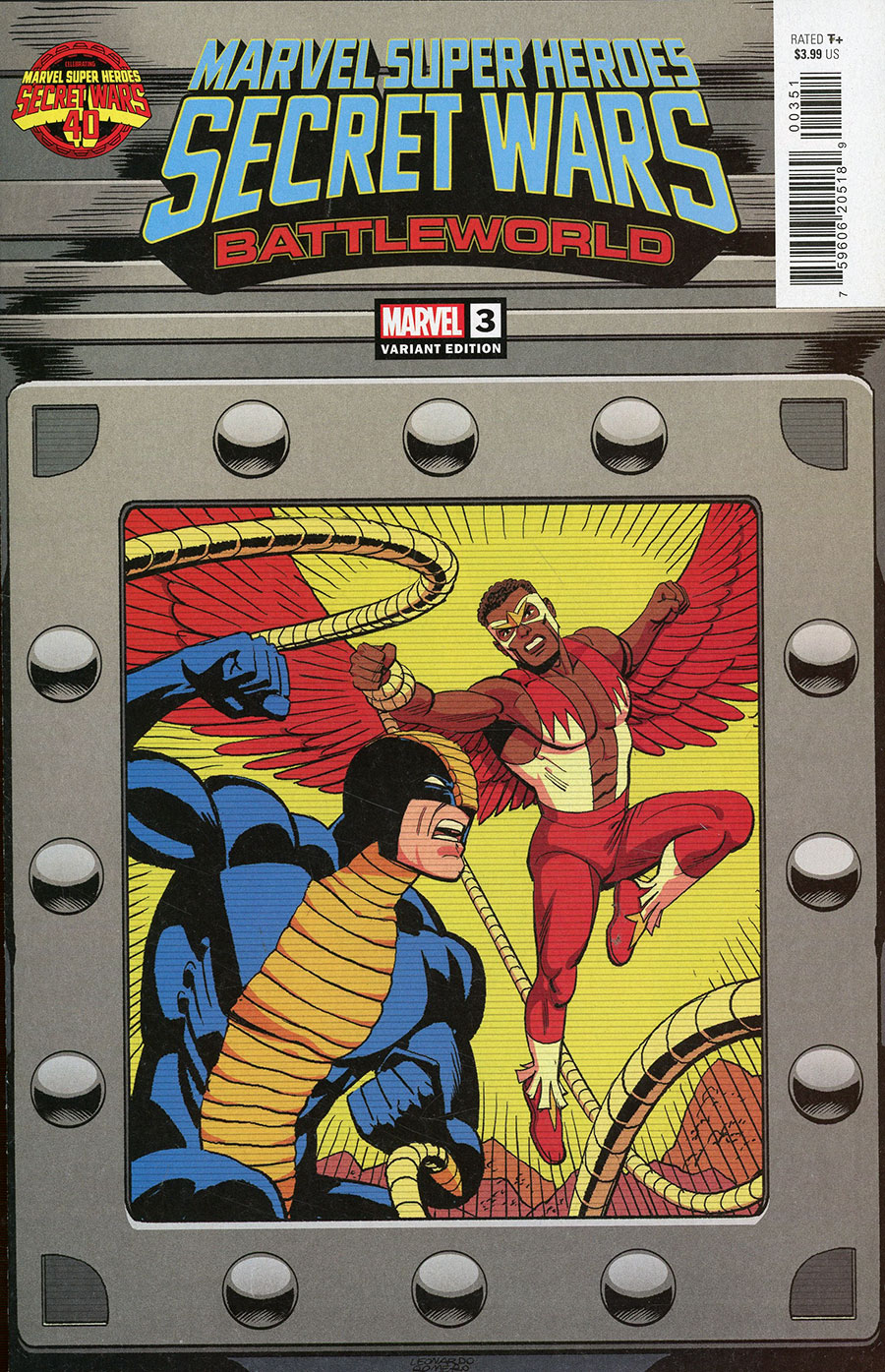 Marvel Super Heroes Secret Wars Battleworld #3 Cover E Variant Leonardo Romero Cover