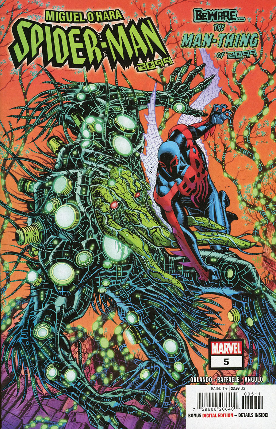 Miguel Ohara Spider-Man 2099 #5 Cover A Regular Nick Bradshaw Cover