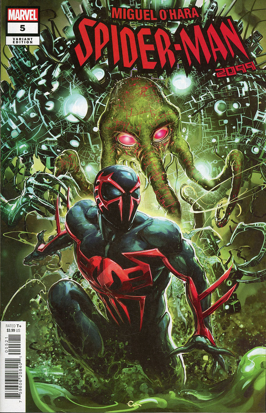 Miguel Ohara Spider-Man 2099 #5 Cover B Variant Clayton Crain Cover
