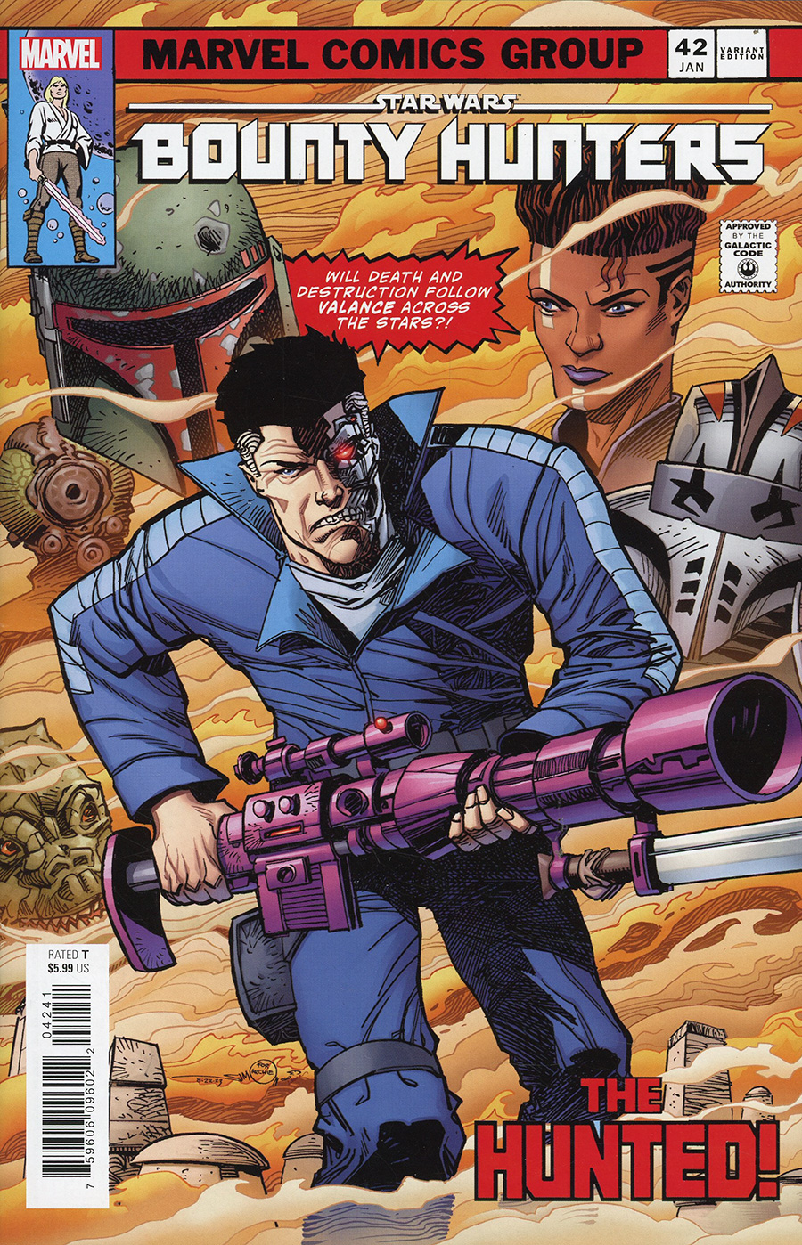 Star Wars Bounty Hunters #42 Cover C Variant Walter Simonson Cover