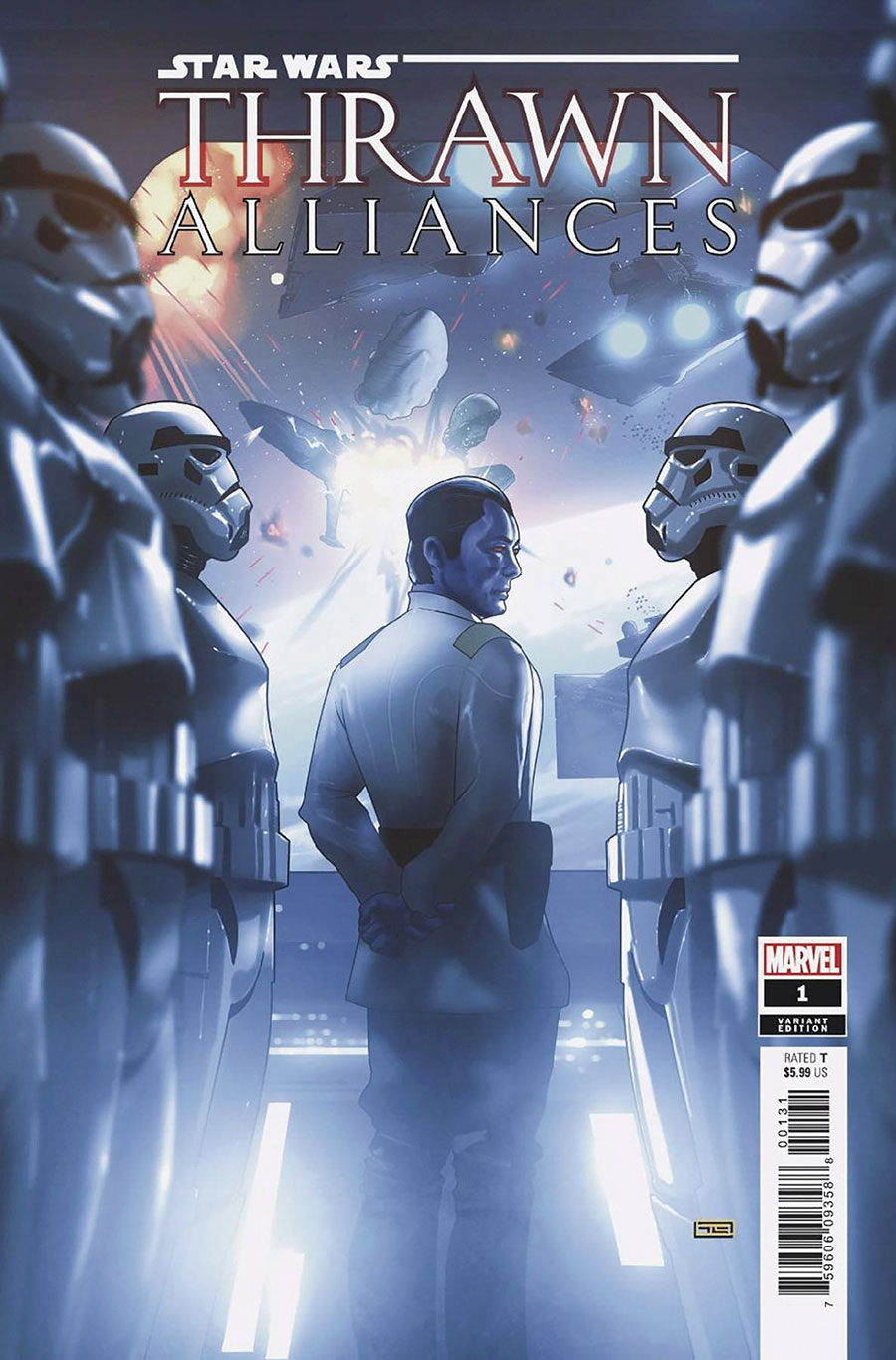 Star Wars Thrawn Alliances #1 Cover C Variant Taurin Clarke Cover