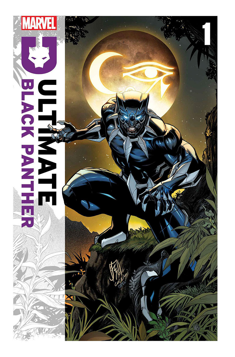 Ultimate Black Panther #1 Cover A Regular Stefano Caselli Cover (Limit 1 Per Customer)