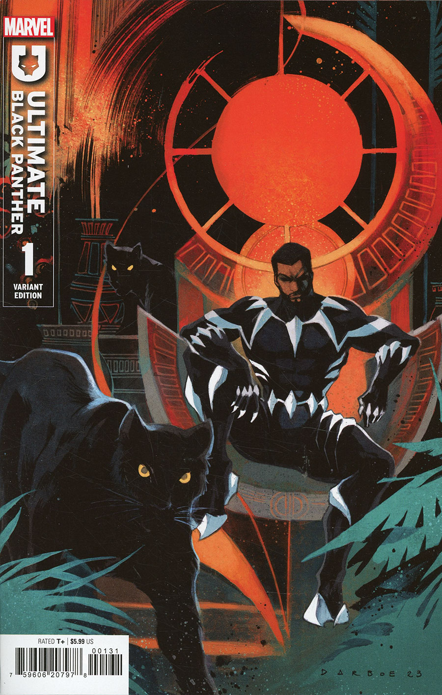 Ultimate Black Panther #1 Cover C Variant Karen S Darboe Cover (Limit 1 Per Customer)