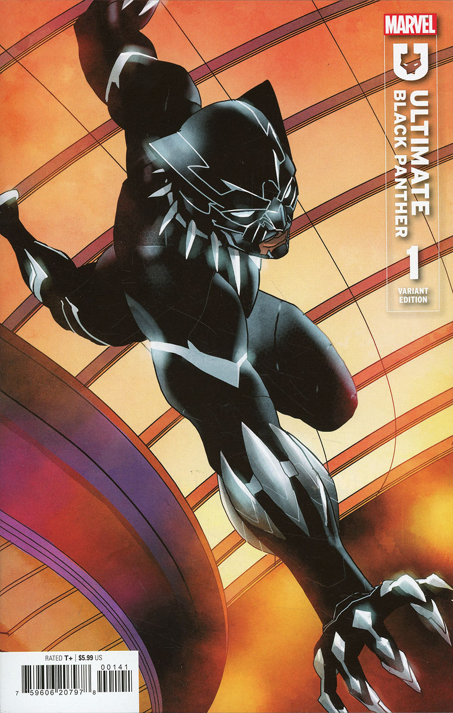 Ultimate Black Panther #1 Cover D Variant Travel Foreman Cover (Limit 1 Per Customer)