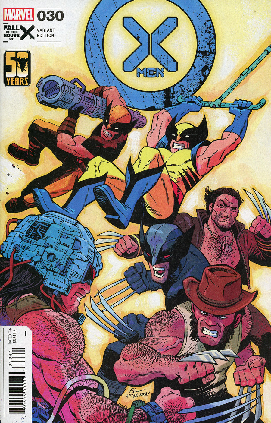 X-Men Vol 6 #30 Cover B Variant Ethan Young Wolverine Wolverine Wolverine Cover