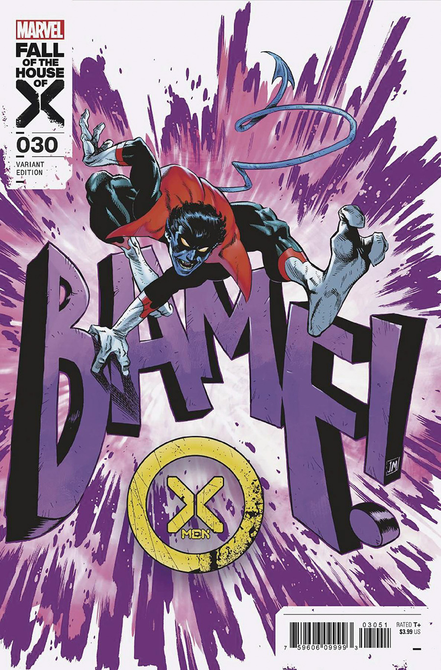 X-Men Vol 6 #30 Cover E Variant Justin Mason BAMF Cover