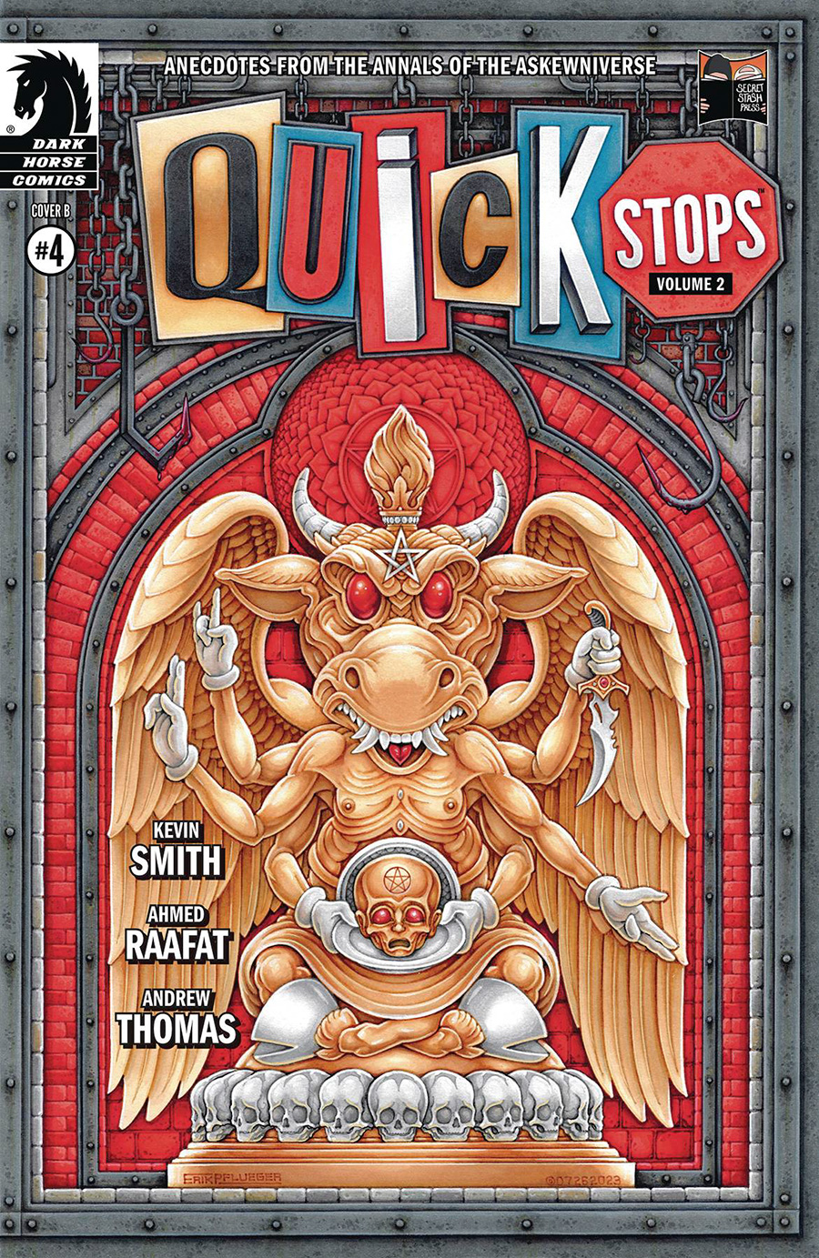 Quick Stops 2 #4 Cover B Variant Erik Pfueger Cover