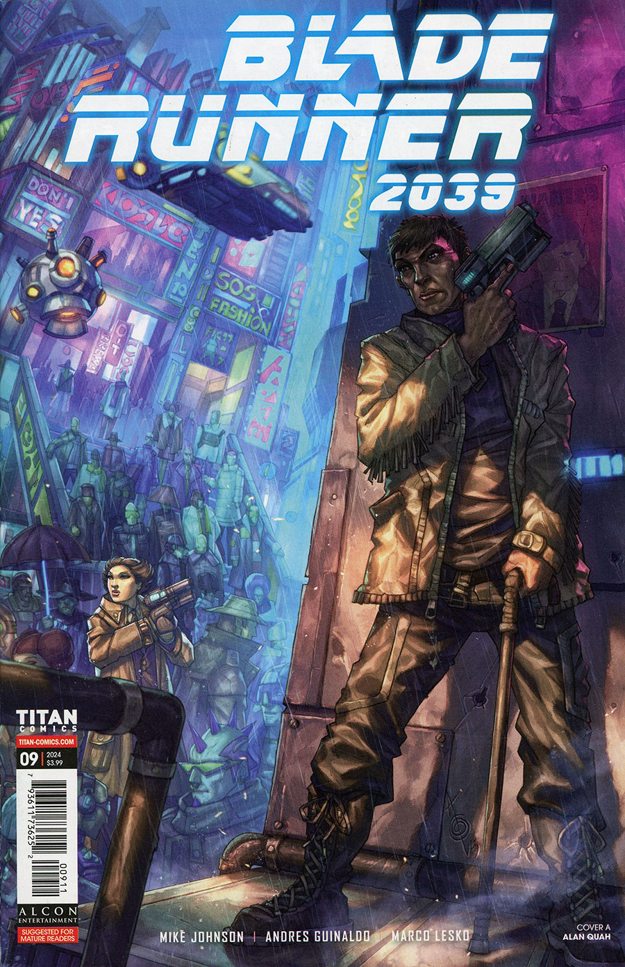 Blade Runner 2039 #9 Cover A Regular Alan Quah Cover