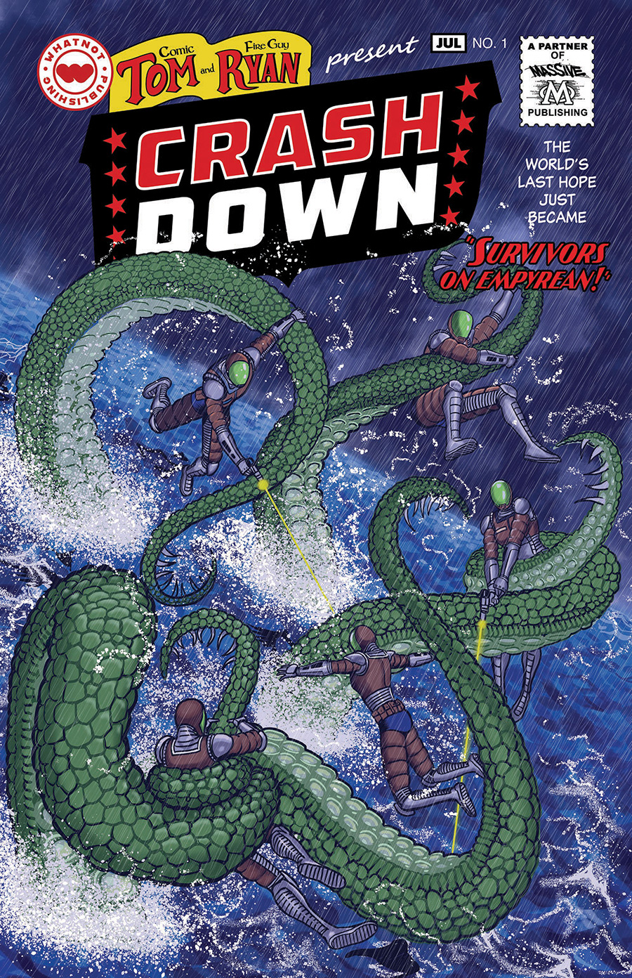 Crashdown #1 Cover O Variant Kevin Maguire Cover