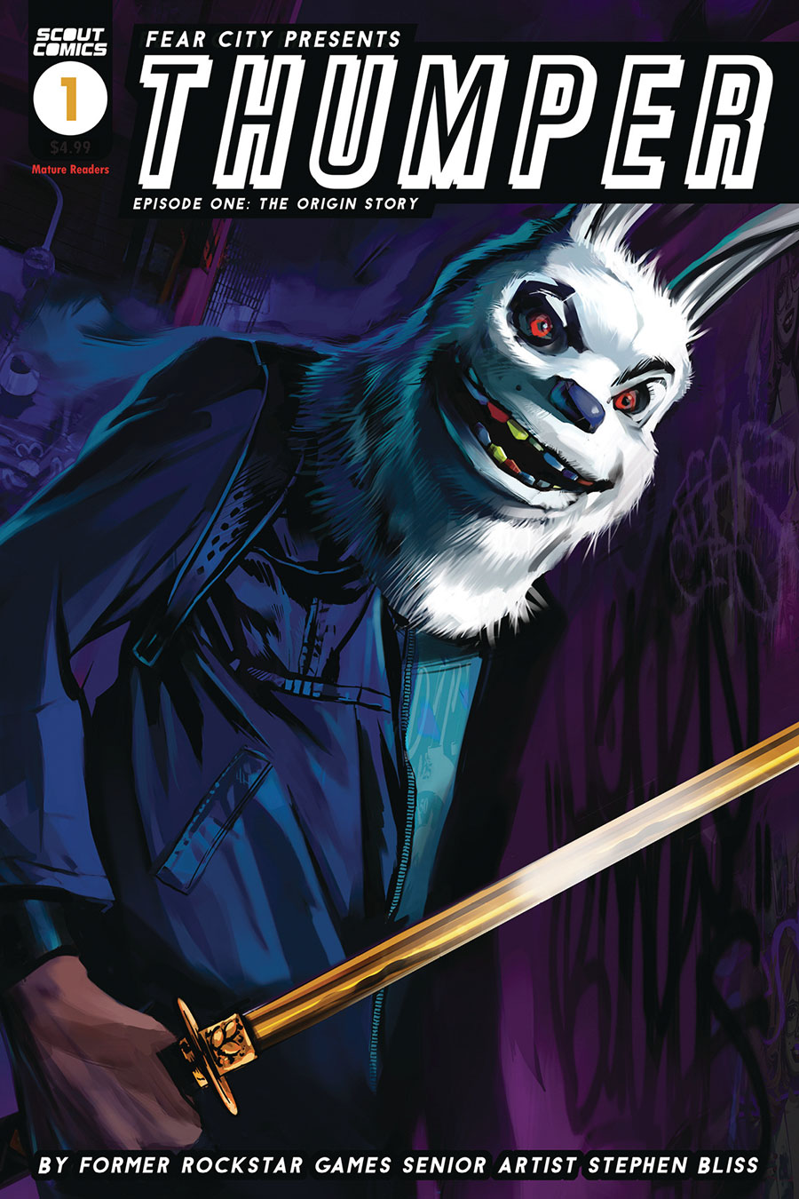 Fear City Thumper #1 Cover A Regular Stephen Bliss Cover - RESOLICITED