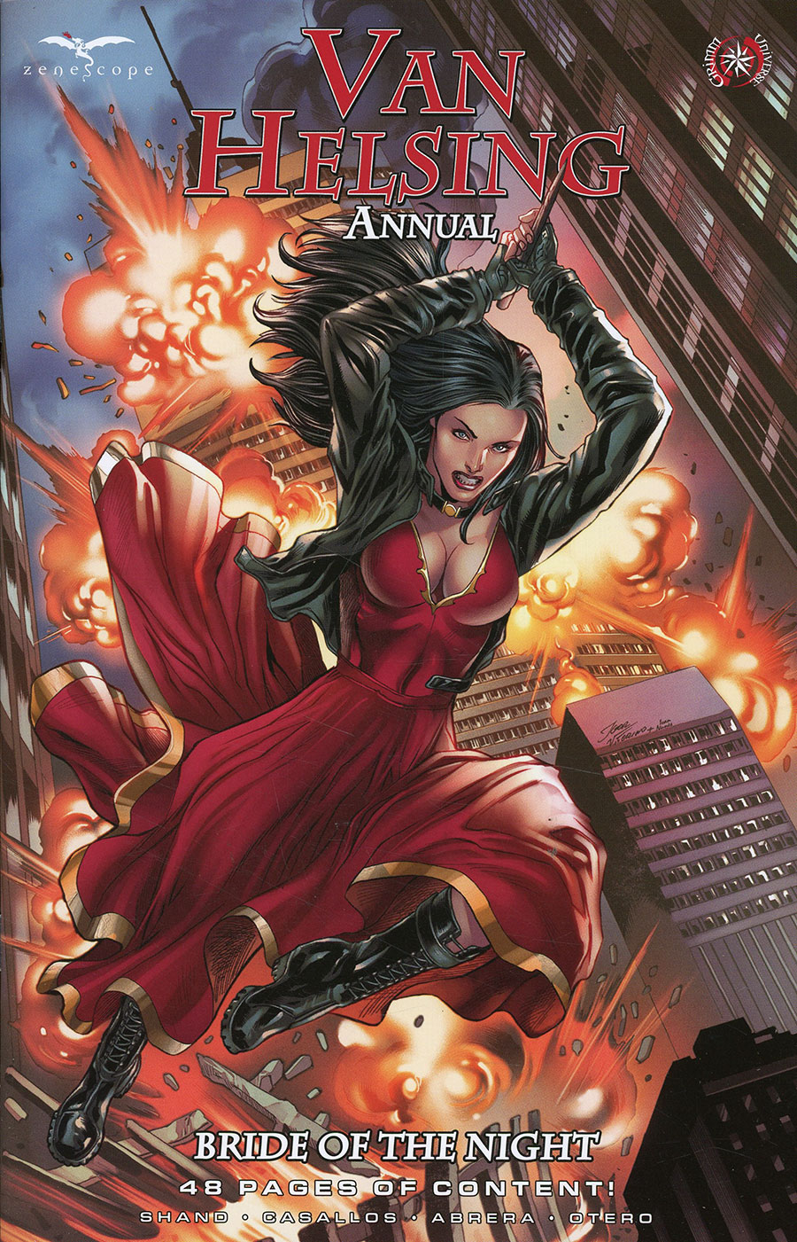 Grimm Fairy Tales Presents Van Helsing Annual Bride Of The Night #1 (One Shot) Cover A Igor Vitorino