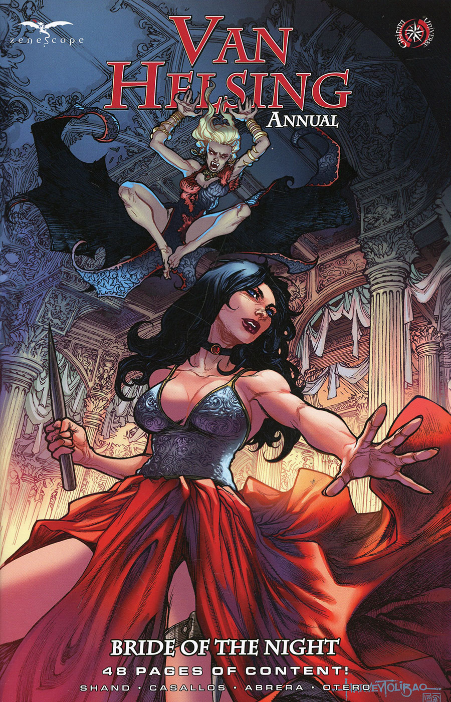 Grimm Fairy Tales Presents Van Helsing Annual Bride Of The Night #1 (One Shot) Cover B Harvey Tolibao